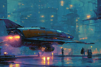 sci fi illustration and sci fi art