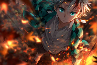 draw anime and manga illustrations