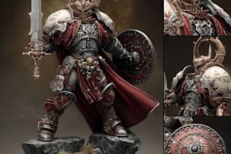 paint your warhammer 40k, sigmar and dnd miniatures