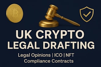 draft UK legal opinion, token legal, ico, crypto nft compliance contract