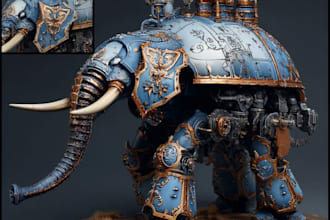 paint your warhammer 40k and fantasy miniatures
