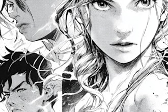 do manga comic book graphic novel illustration webtoon cover
