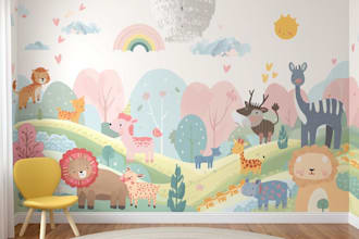 design the perfect wallpaper, mural for your kids room