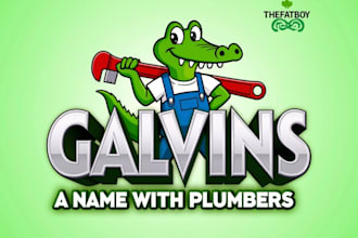 design outstanding plumbers logo with express delivery