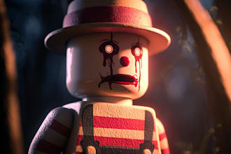 design eye catching horror game thumbnails for youtube