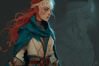 design unique fantasy characters with cinematic quality