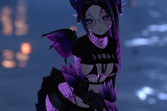 fix vtuber model live2d and pro rig dakimkura, vroid model, vrchat avatar, mmd