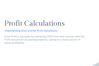 do financial modeling and projections
