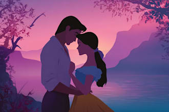 disney realistic portrait from disney portrait