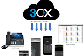 setup call center did number 3cx outbound call and inbound call with caller id