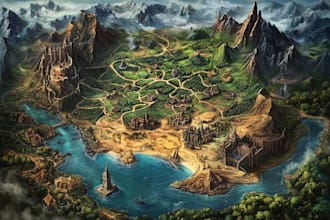 make a fantasy map
