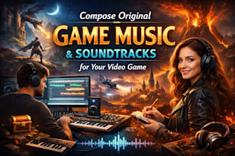 compose original game music and soundtracks for your video game