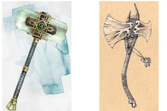 draw any concept, item, fantasy, armor, mecha weapon