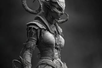 fantasy horror and fantasy horror character