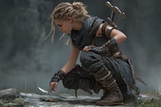 do fantasy concept art