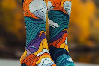 do custom socks design