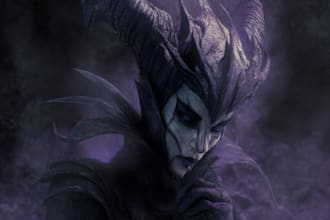 fantasy horror character illustration