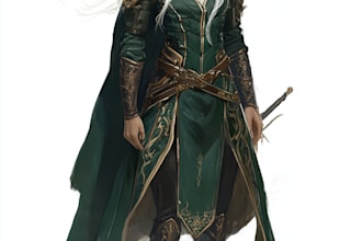create concept fantasy illustrations