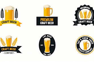 make an amazing craft beer logo for your business