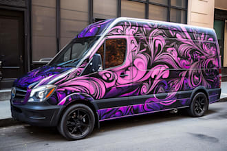 design car wrap vehicle wrap truck wrap