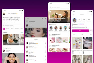 create mobile app and web app UI UX in figma