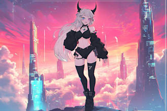 draw anime and manga live2d vtuber anime style