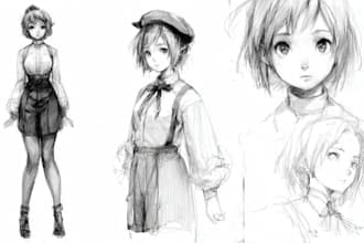 sketch you anime sketch art