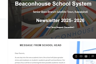 create interactive online newsletters for your business or school