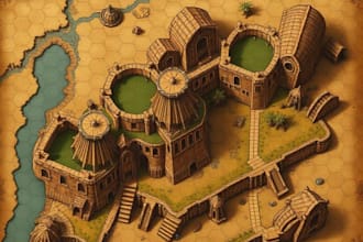 make a fantasy map for your dnd game