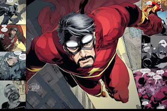 do comic book illustration graphic novel superhero comic webcomic comic artist