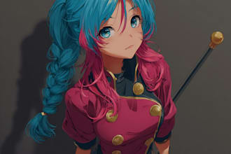 anime character, fanart, and original character