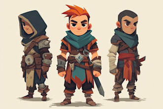 make custom game characters for your indie game