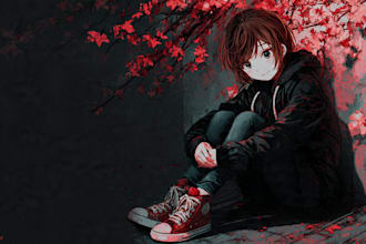 draw a character in manga style