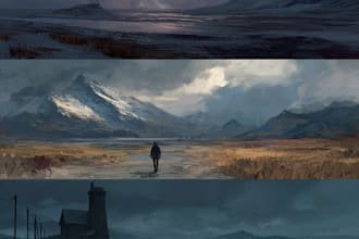 environment concept art landscape design