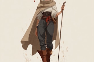 do dnd character art illustration commissions