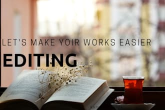 do proofreading and summarizing of your content