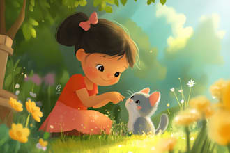 draw children book illustrations