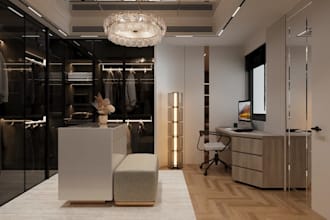 redesign luxury bedroom,living room interior,apartment interior,closet 3d render