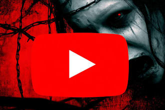 design youtube scary horror thumbnails