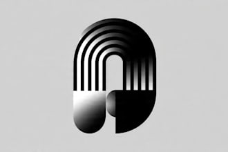 create a clean, minimal typography, text logo design