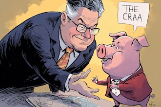 create political and editorial cartoon