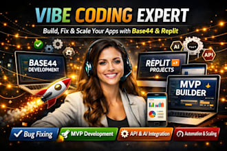 develop and debug your vibe coding app on lovable or base44