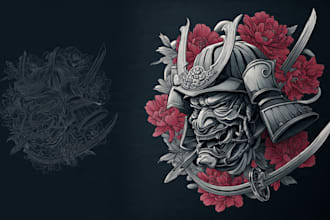 draw amazing japanese oriental tattoo