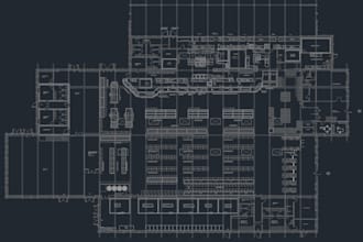 draw floor plan in autocad 2d