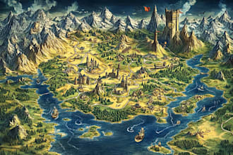 make a fantasy map