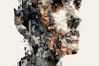 custom abstract art illustrations