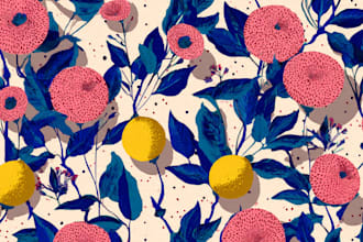 design seamless pattern, textile prints, floral patterns