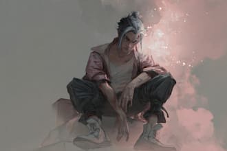 do semi realistic character design