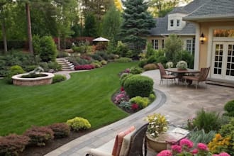 do backyard landscape design as a landscape architect