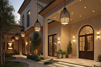 do lighting design interior and exterior architectural